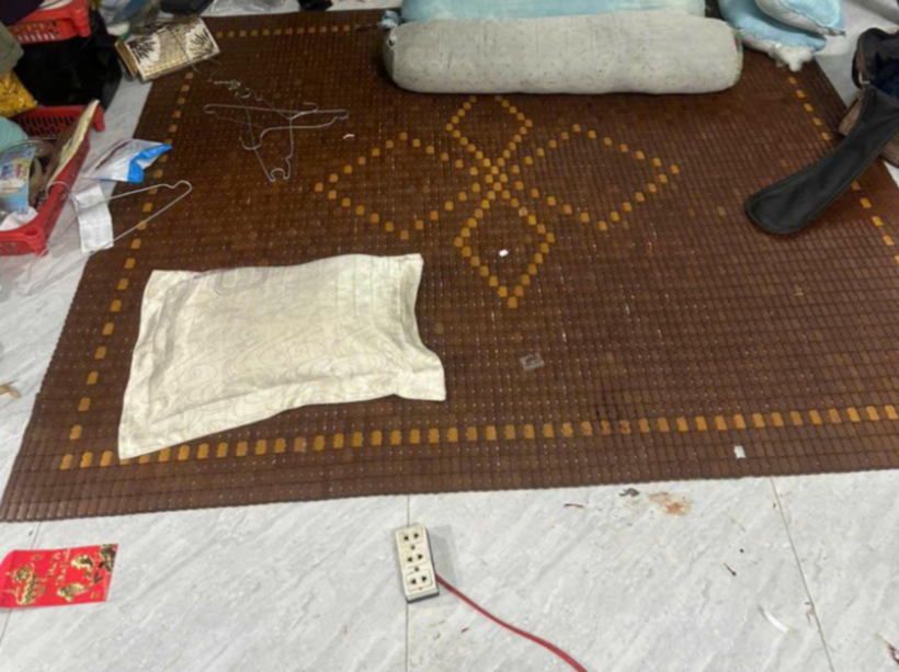 Hiện trường vụ án. (Ảnh: VietnamNet)