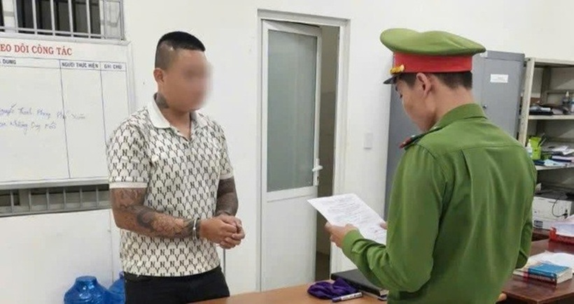 Đối tượng Võ Văn Thành đang bị tạm giữ hình sự để điều tra hành vi giao cấu với người dưới 16 tuổi. Ảnh: Người lao động