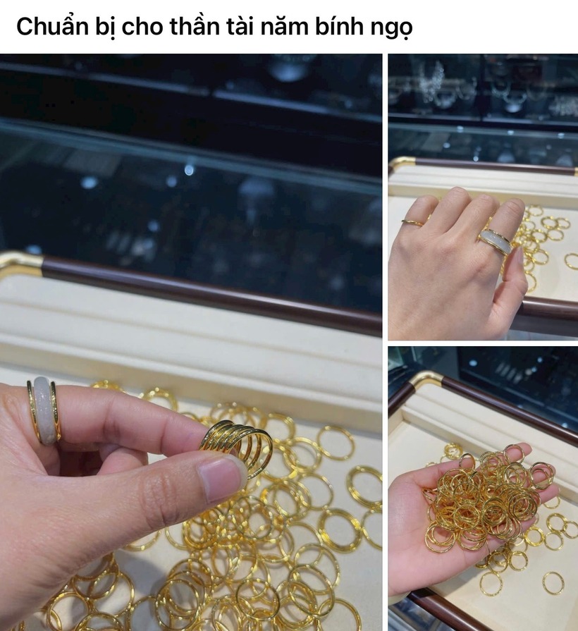 Từ 1 phân đến 1 chỉ, thị trường vàng đa dạng ngày vía Thần Tài - 3