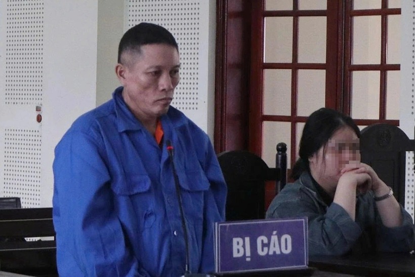 Bị cáo Sáu tại phiên tòa. (Ảnh: Dân trí)