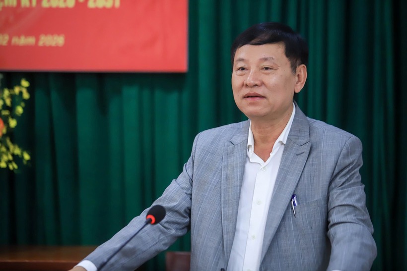 Ông Nguyễn Hữu Chính - Ủy viên Ban Thường vụ, Chủ nhiệm Ủy ban kiểm tra Đảng ủy, Phó Chủ tịch Hội Luật gia Việt Nam.