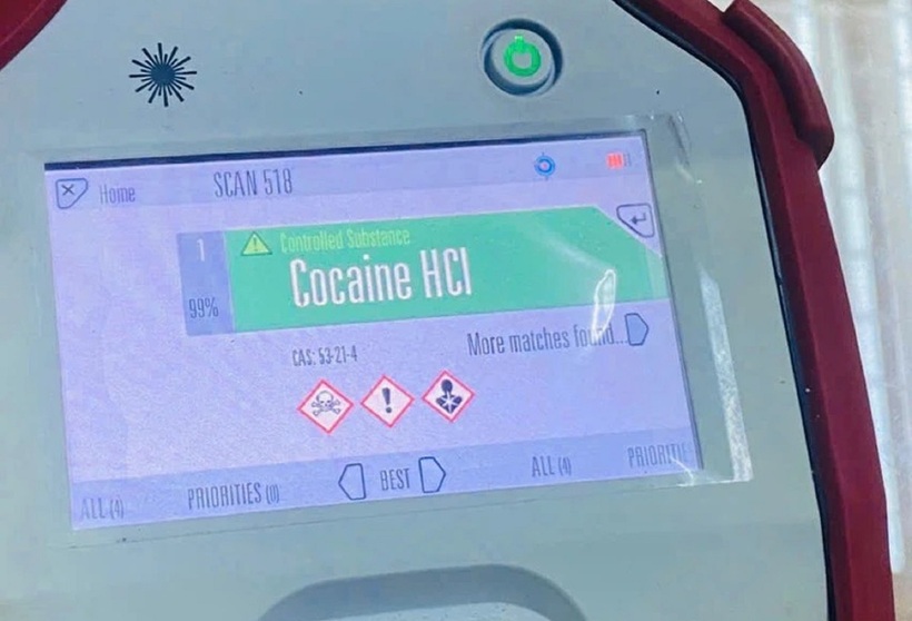 Cục Hải quan phát hiện, bắt giữ một nữ hành khách mang quốc tịch Thái Lan, quá cảnh tại Sân bay Tân Sơn Nhất có hành vi vận chuyển 4,5 kg ma tuý loại. Ảnh: PLO