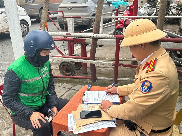 Tất cả các trường hợp vi phạm đều được lập biên bản xử lý theo đúng quy định của pháp luật.