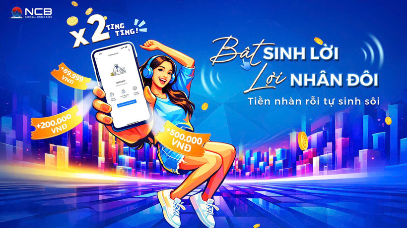 NCB tiếp tục gia tăng lợi ích tài chính cho khách hàng sử dụng ngân hàng số NCB iziMobile với tính năng Tự động sinh lời