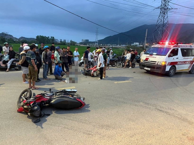 Hiện trường vụ tai nạn. Ảnh: Báo Gia Lai.