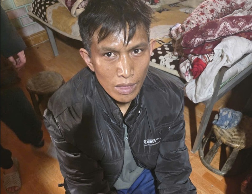 Đối tượng Chẻo A Phống. Ảnh: Công an tỉnh Lai Châu.