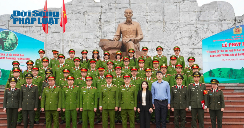 Cục trưởng C05: “Mỗi cây xanh là một biểu tượng của niềm tin và trách nhiệm” - 5