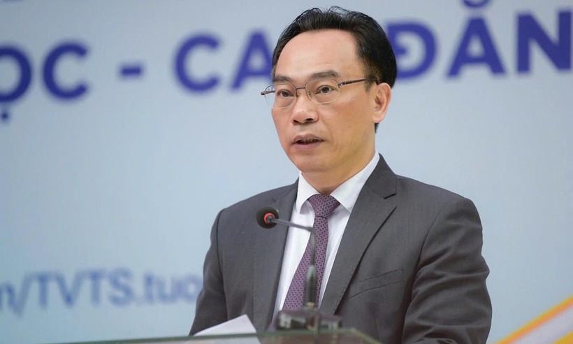 Quyền Bộ trưởng Giáo dục và Đào tạo Hoàng Minh Sơn. (Ảnh: VTC News)