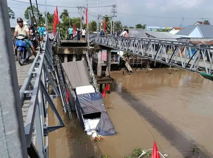 Hiện trường vụ việc. Ảnh: Báo Thanh niên.