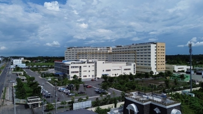 Bệnh viện đa khoa Trà Vinh nơi xảy ra sự việc. Ảnh: Thanh niên