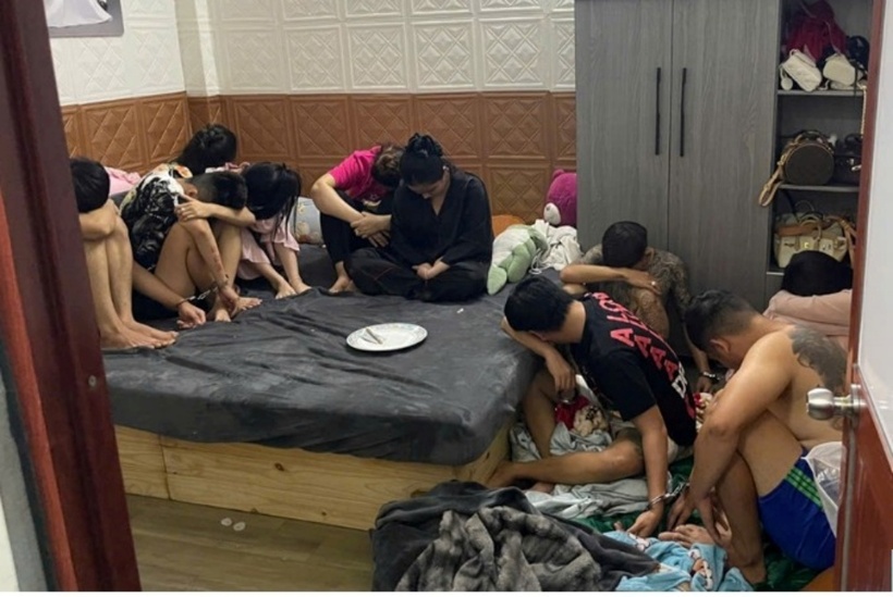 Hiện trường vụ việc. Ảnh: Công an TP Cần Thơ.