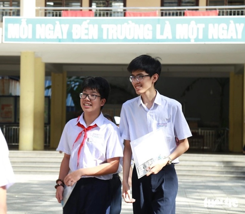 Thí sinh dự thi kỳ thi tuyển sinh vào lớp 10 THPT tại TP.Đà Nẵng năm 2025. Ảnh: Tuổi trẻ Online