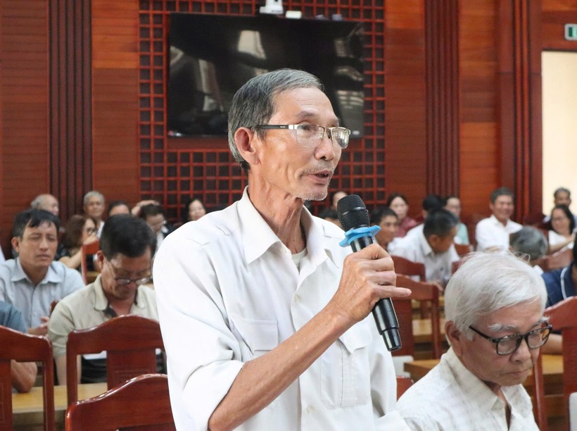 Chủ tịch Hội Luật gia Việt Nam trình bày cam kết trước cử tri Đà Nẵng - 8