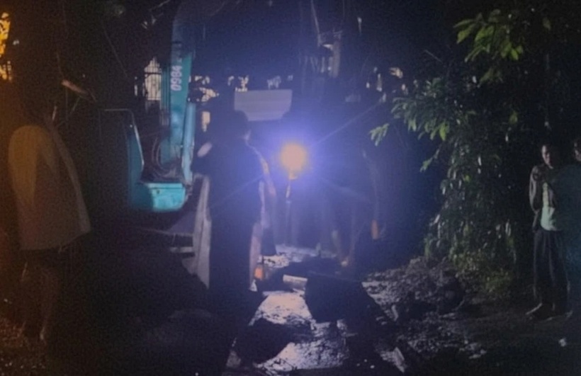 Khu vực xảy ra vụ việc. (Ảnh: Pháp luật TP.HCM)