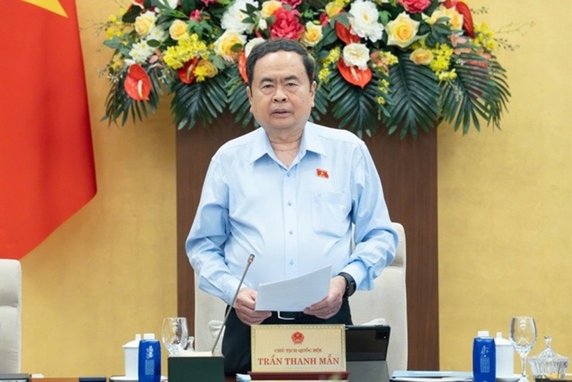 Chủ tịch Quốc hội Trần Thanh Mẫn (Ảnh: Media Quốc hội).