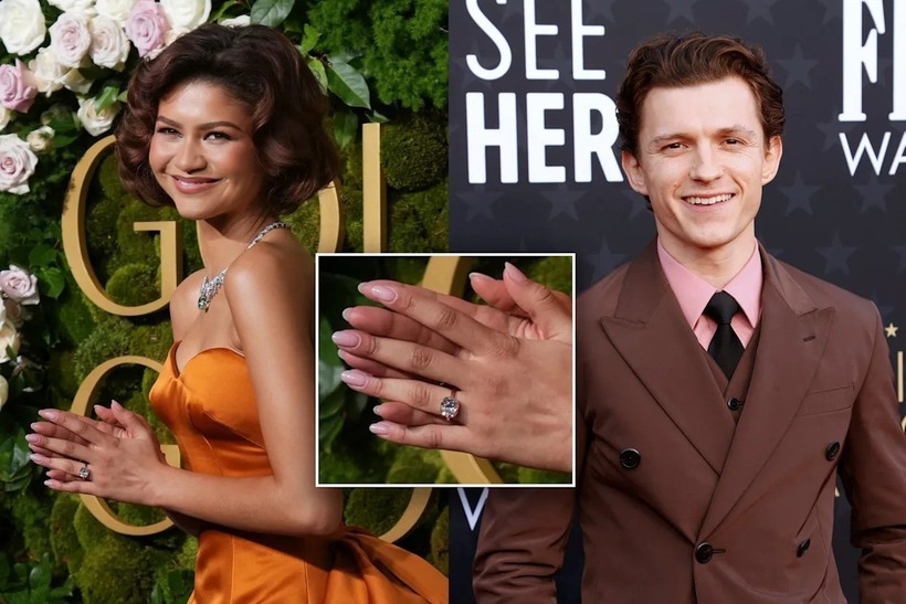 Zendaya và Tom Holland.
