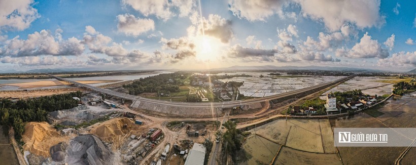 Toàn cảnh dự án thành phần cao tốc Chí Thạnh - Vân Phong qua tỉnh Đắk Lắk.