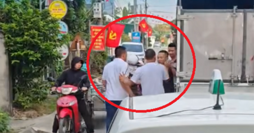 Hiện trường xảy ra vụ việc.