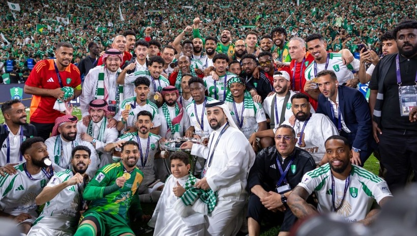 Al Ahli Saudi FC giành ngôi vô địch AFC Champions League Elite. Ảnh: AFC.