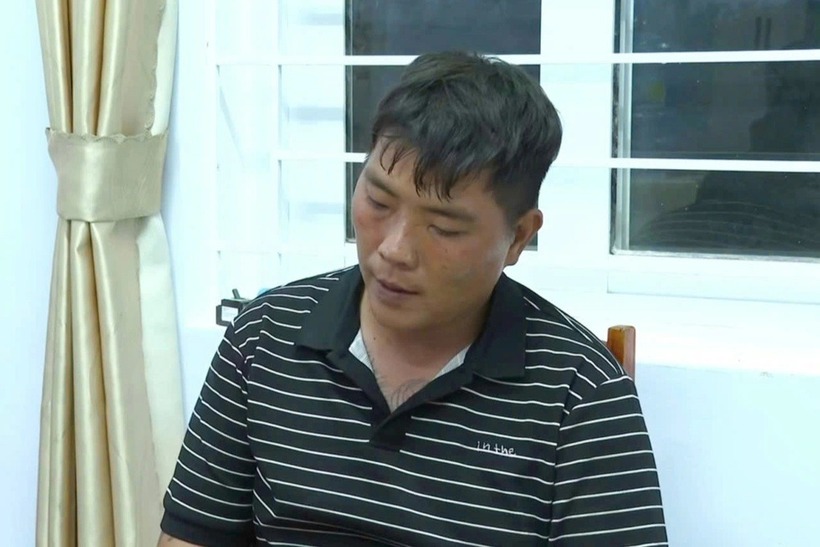 Đối tượng Nguyễn Tuấn Vũ khai nhận hành vi trộm tài sản. Ảnh: Dân trí