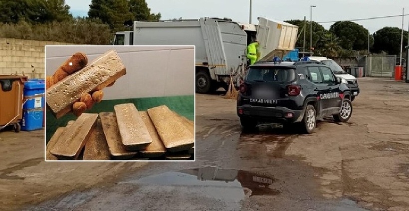 Tiện tay dọn nhà, người đàn ông vứt nhầm 20 thỏi vàng vào thùng rác. Ảnh: Khaosod.