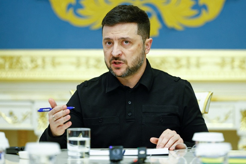 Tổng thống Ukraine Volodymyr Zelensky. Ảnh: Getty