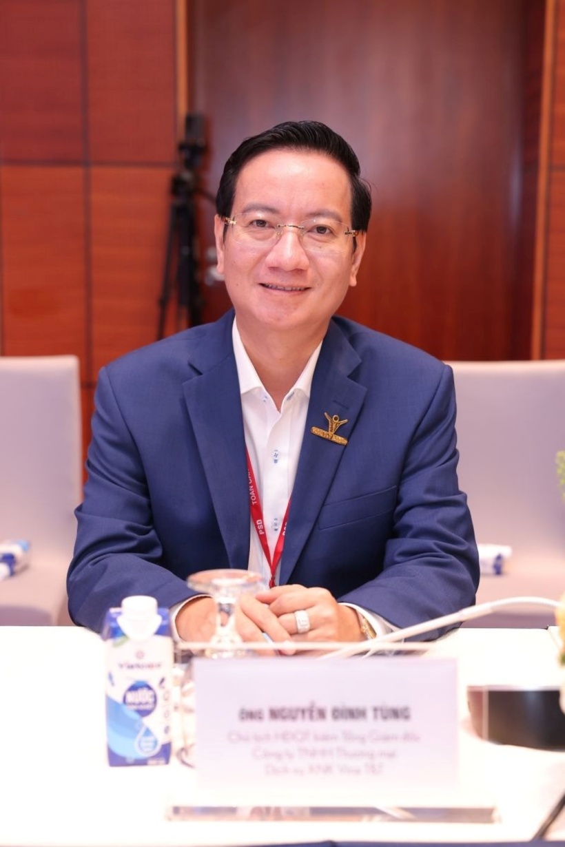 Phó Chủ tịch Hiệp hội Rau quả Việt Nam, Tổng Giám đốc Vina T&T Group Nguyễn Đình Tùng.