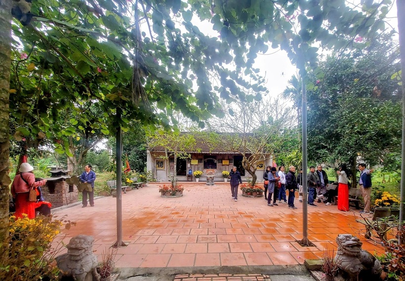 Khu di tích Đền Thần. Ảnh: Báo Nghệ An