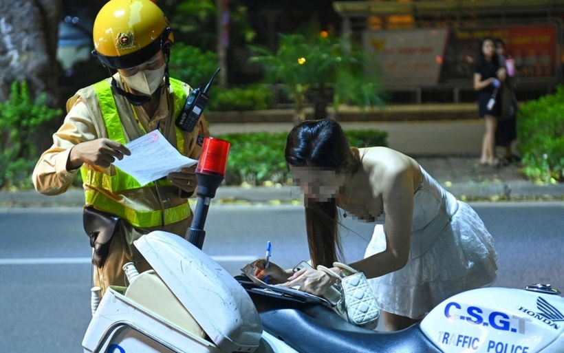 Bổ sung quy định niêm phong khi tạm giữ xe máy vi phạm giao thông. (Ảnh minh họa: Dân trí)