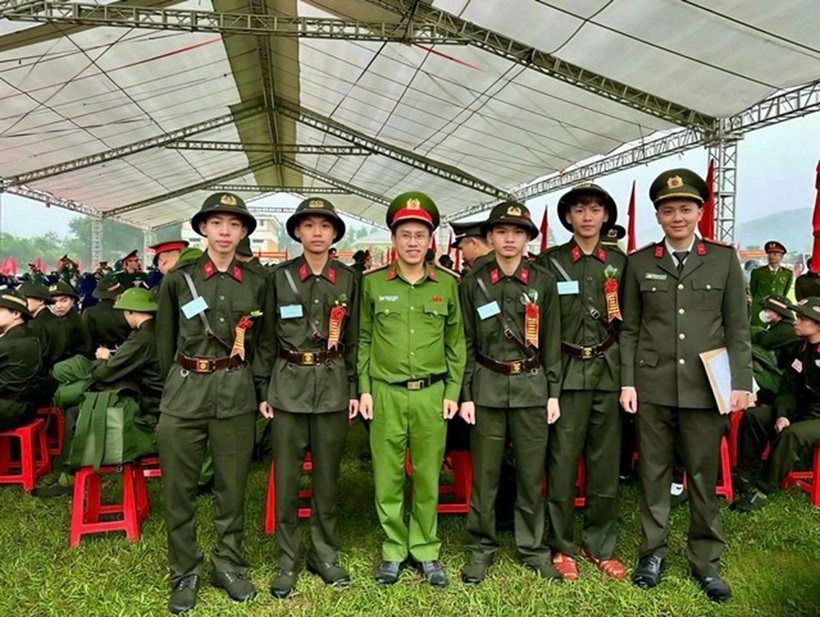 Năm nay, Hà Tĩnh có 290 công dân thực hiện nghĩa vụ tham gia Công an nhân dân.