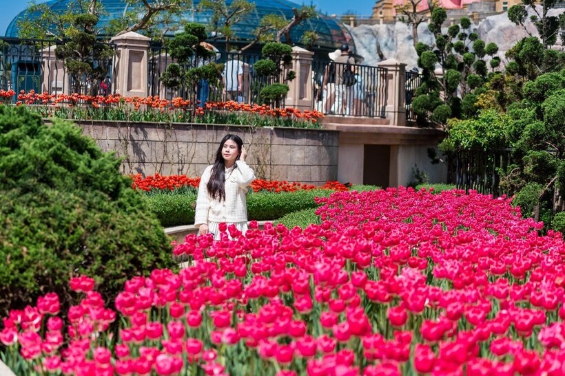 Du khách miền Trung – Tây Nguyên nô nức trẩy hội Bà Nà Hills - 3