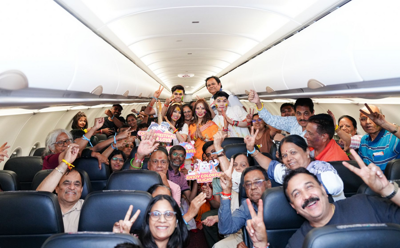 Không khí lễ hội sắc màu Holi ngập tràn các chuyến bay quốc tế của Vietjet - 6