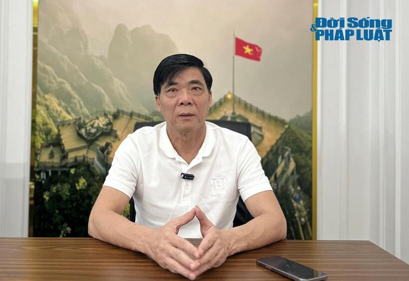 Ông Đỗ Văn Bằng, Giám đốc Công ty TNHH Minh Thành Phát (Nhà xe Sao Việt)