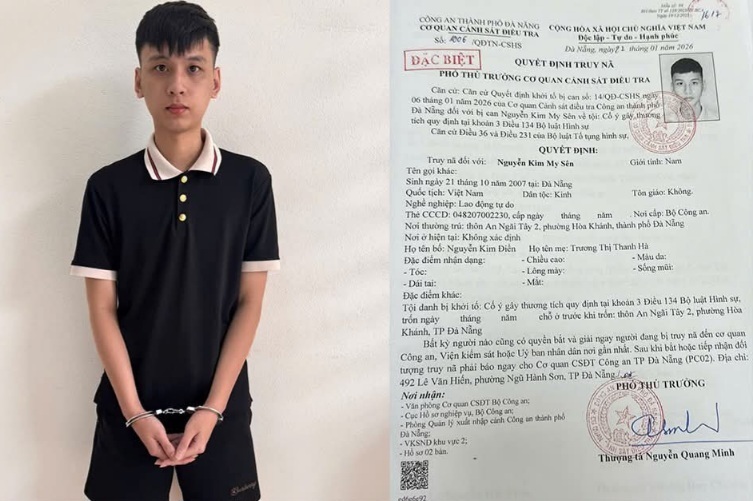 Đối tượng truy nã đặc biệt nguy hiểm Nguyễn Kim My Sên. Ảnh: Báo Lao động.