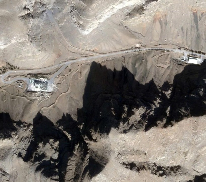 Đến ngày 3/3, công trình này đã bị san phẳng hoàn toàn.&nbsp;Ảnh:&nbsp;Planet Labs PBC.