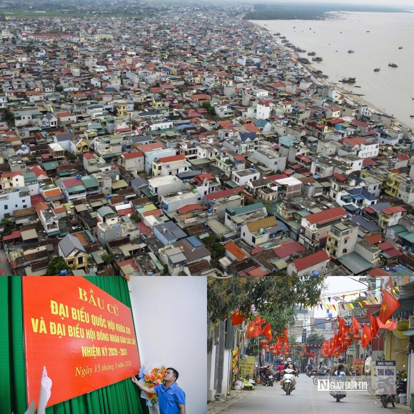 Tại ven biển Vạn Lộc, không khí hứng khởi trước ngày hội lớn.