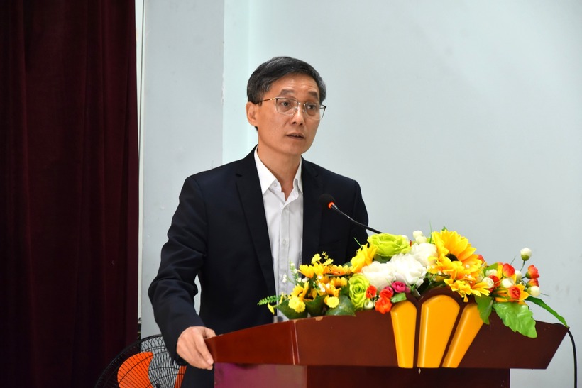 Ông Nguyễn Khánh Ngọc, Chủ tịch Hội Luật gia Việt Nam tại hội nghị tiếp xúc cử tri với những người ứng cử đại biểu Quốc hội khóa XVI, nhiệm kỳ 2026–2031.