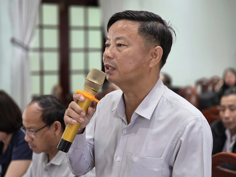 Nhiều cử tri xã Hiệp Đức và Phước Trà quan tâm đến các vấn đề pháp luật, đất đai và minh bạch tài sản.