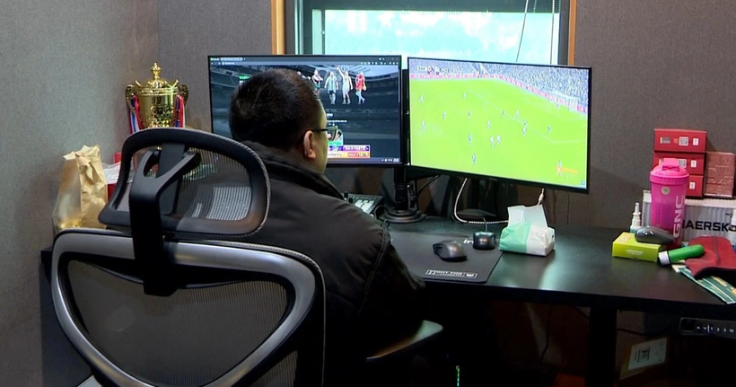 Cabin bình luận của Xôi Lạc TV (Ảnh: A05).