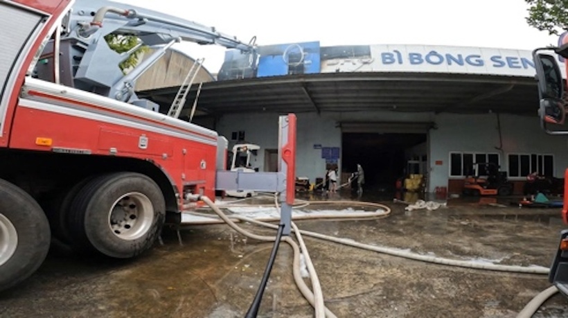 Hiện trường vụ cháy