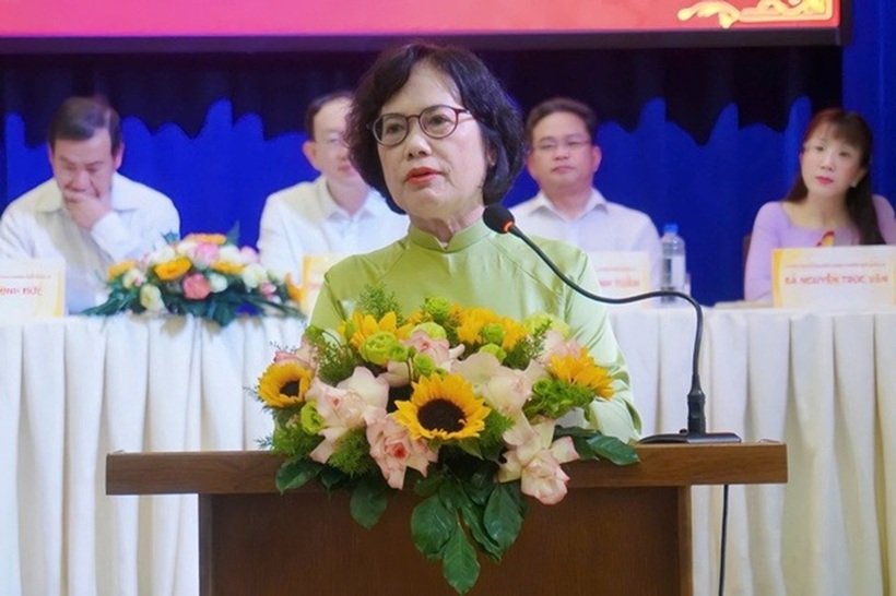 Bà Ung Thị Xuân Hương, Chủ tịch Hội Luật gia Tp.Hồ Chí Minh.