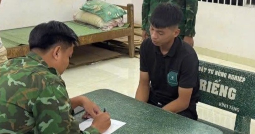 Đối tượng Tuấn đã bị bắt giữ do có liên quan đến vụ án giết người ở TP.HCM. (Ảnh: VietnamNet)