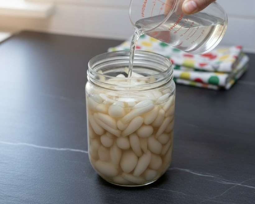 Vì sao nên ngâm củ kiệu với tro khi làm dưa món.