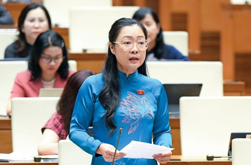 Bà Nguyễn Thị Quyên Thanh, tân Thứ trưởng Bộ GD&ĐT. Ảnh: Quốc hội