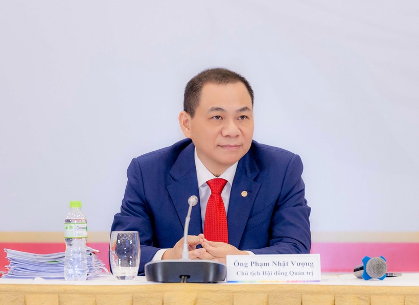 Chủ tịch Tập đoàn Vingroup Phạm Nhật Vượng.