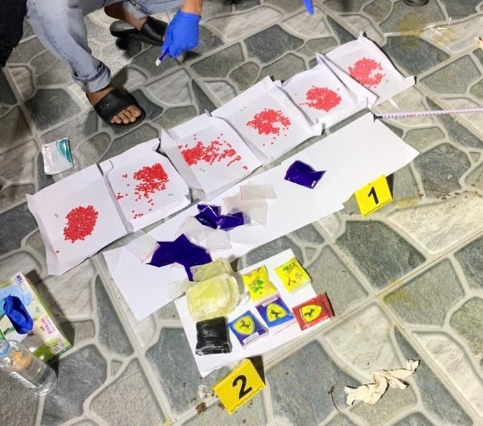 Tang vật vụ việc. Ảnh: Công an Quảng Trị