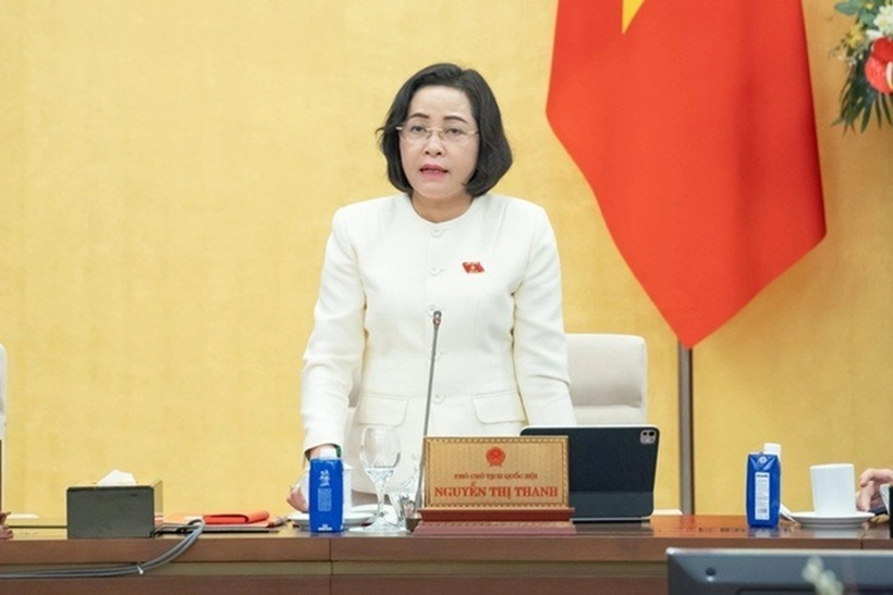 Phó Chủ tịch Quốc hội Nguyễn Thị Thanh, chiều 2/3 (Ảnh: Cổng Thông tin điện tử Quốc hội).