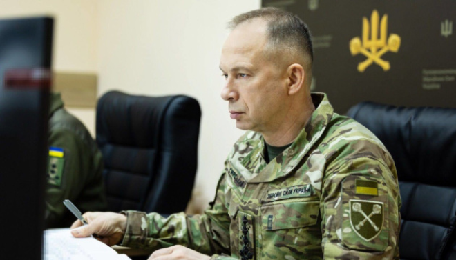 Tổng tư lệnh các lực lượng vũ trang Ukraine Oleksandr Syrskyi. Ảnh: Ukrinform