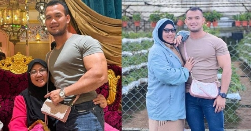 Azmirullah Azan (28 tuổi) và Wan Nazihah Wan Awang (51 tuổi). Ảnh: Mothership.