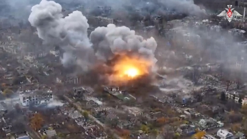 Nga - Ukraine giao tranh cường độ cao khắp nhiều mặt trận. Ảnh: NBC News